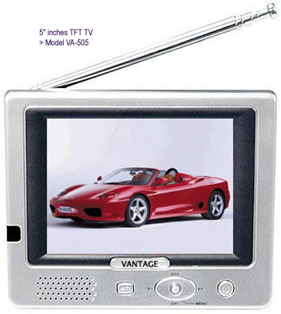 Hong Kong TFT LCD TV Portable TV