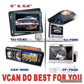 Car TFT LCD with VGA Touch Screen