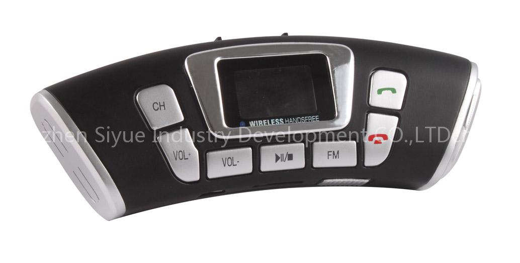 2 in 1 Bluetooth headset car kits