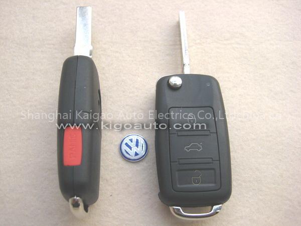VW Toureg remote key shell 3button+panic