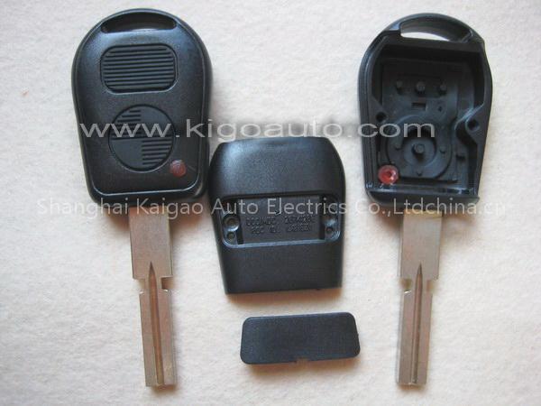 BMW 2button remote key shell HU58 round head