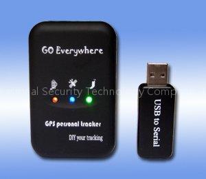 Personal & Vehicle GPS Tracker with 260,000 waypoints memory