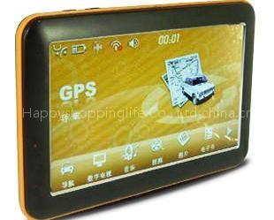 Wholesale 5 Inch Touch Screen GPS Navigator with MP3 MP4 Player