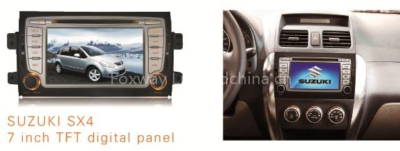 Special car dvd gps for SUZUKI SX4