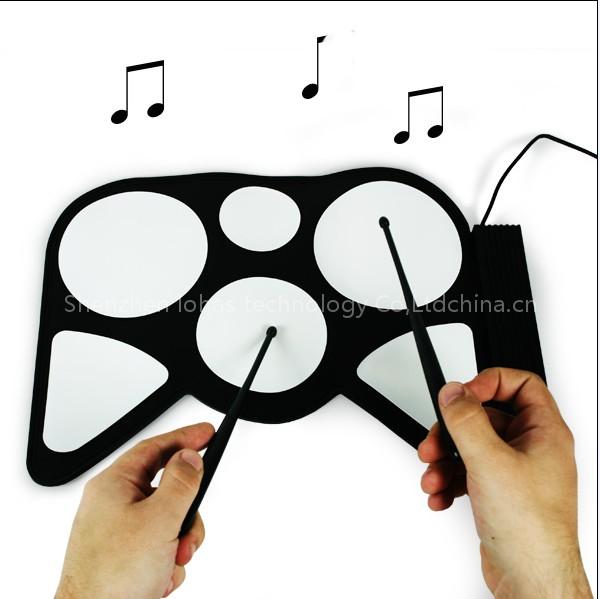 USB MIDI Roll Up Drum Kit