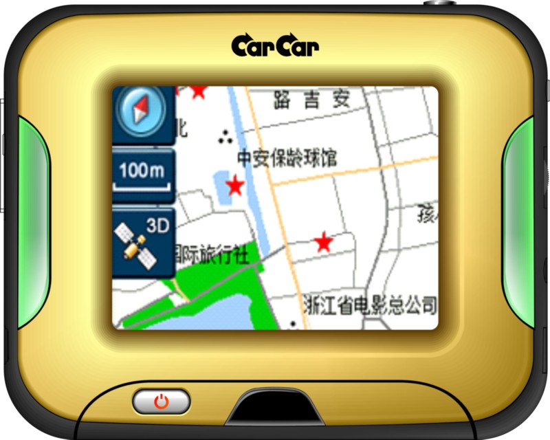 Hong Kong 3.5 TFT LCD GPS Navigation