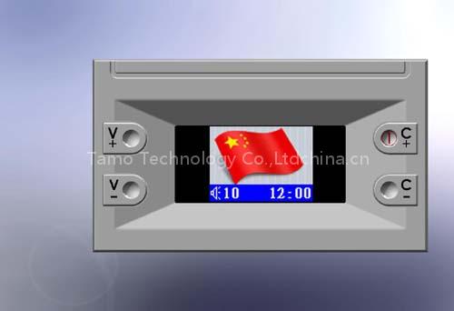GPS multi channels audio system