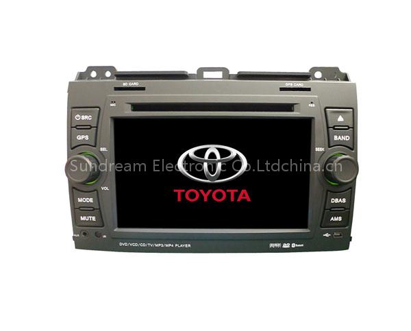 car audio player for Toyota prado with gps