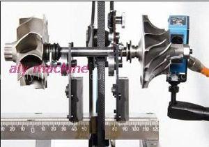 Turbocharger balancing machine