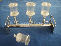 Thin-film filter (3 in conjunction with pump)