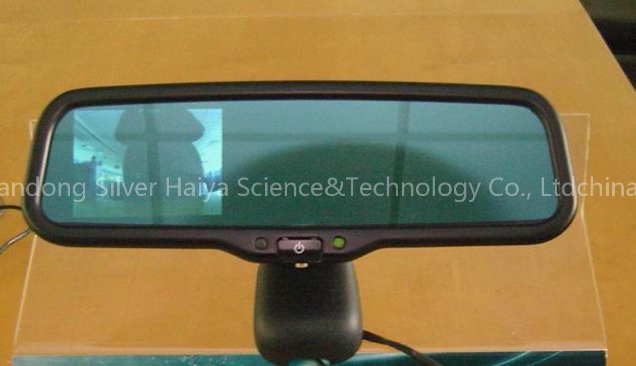 auto-dimming rearview mirror with 3.5'' camera