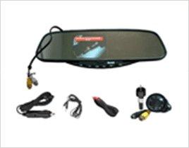 rearview mirror with bluetooth & camera