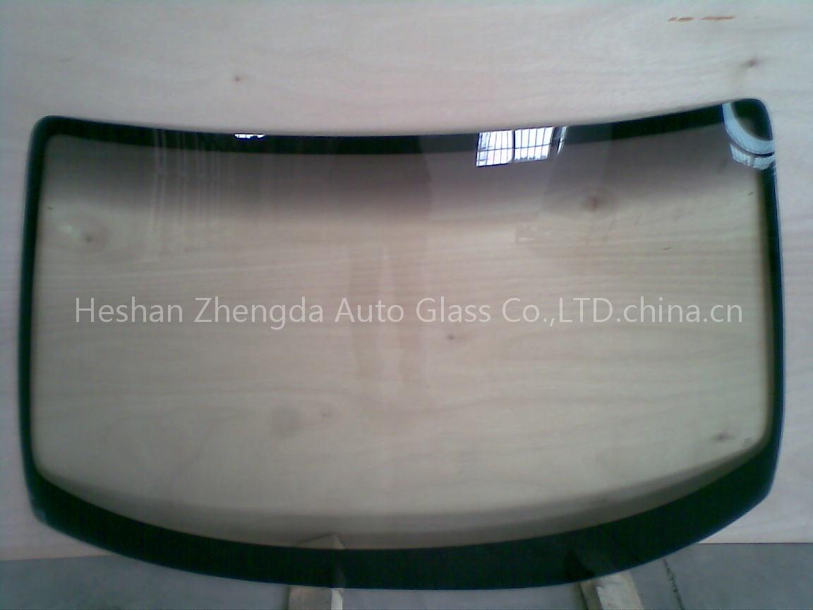 auto glass & frame with sliding glass