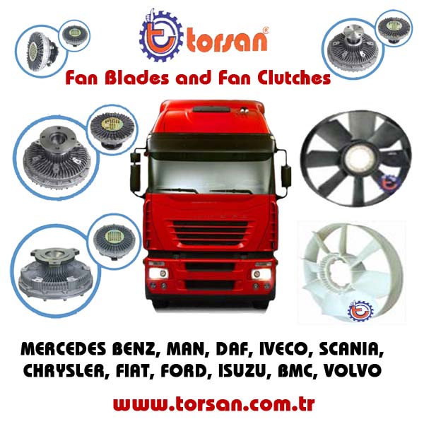 Turkey Fan Blades And Fan Clutches