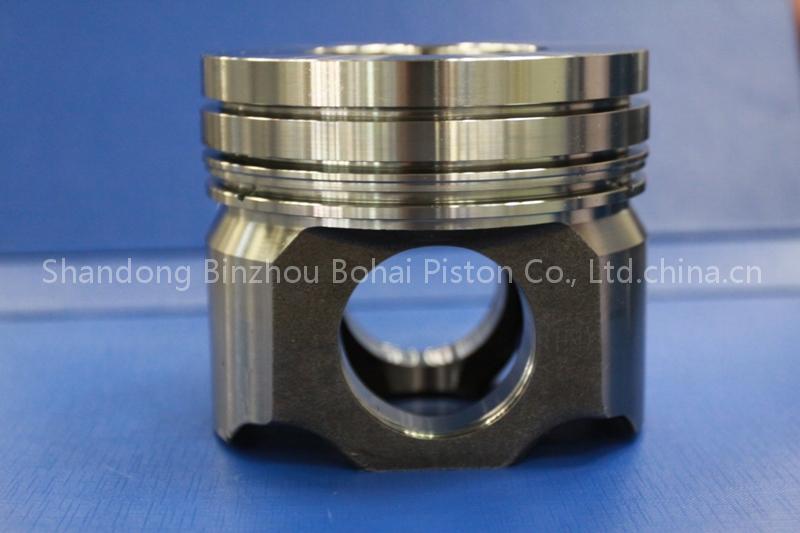 Steel piston
