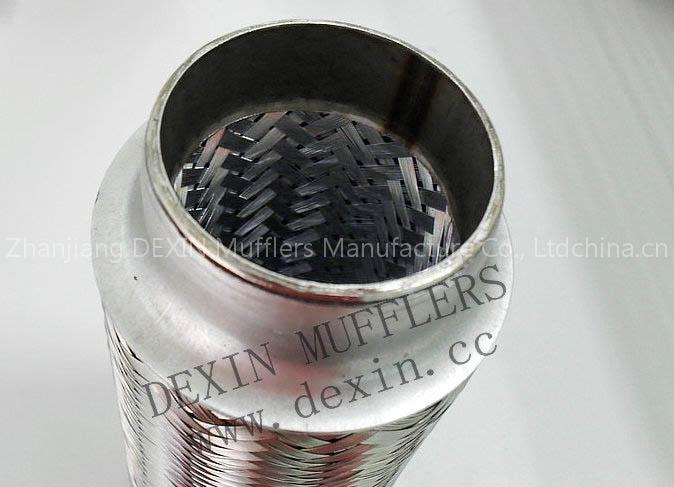inner braided muffler flexible pipe