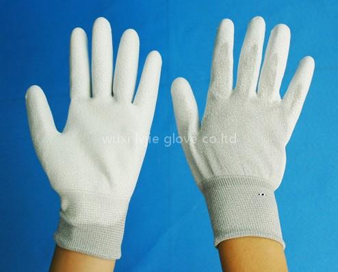 13 gauge nylon coated PU glove