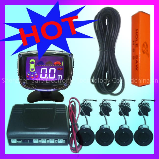LCD display parking sensor