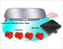 wireless rearview mirror parking sensor