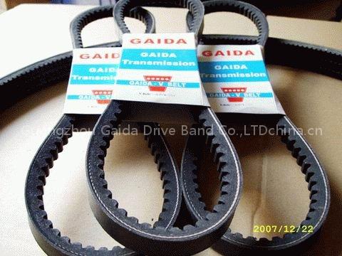 Raw edge V-belt
