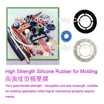 High Strength Silicone Rubber for Molding
