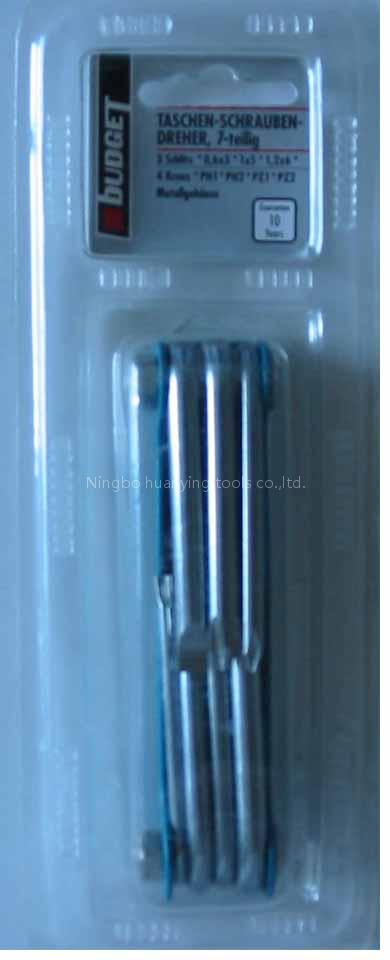 Little Tool Box---7pcs pocket screwdriver (QXP3305)