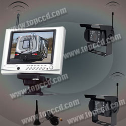 2.4G wireless 5inch Vehicle rear view system ()