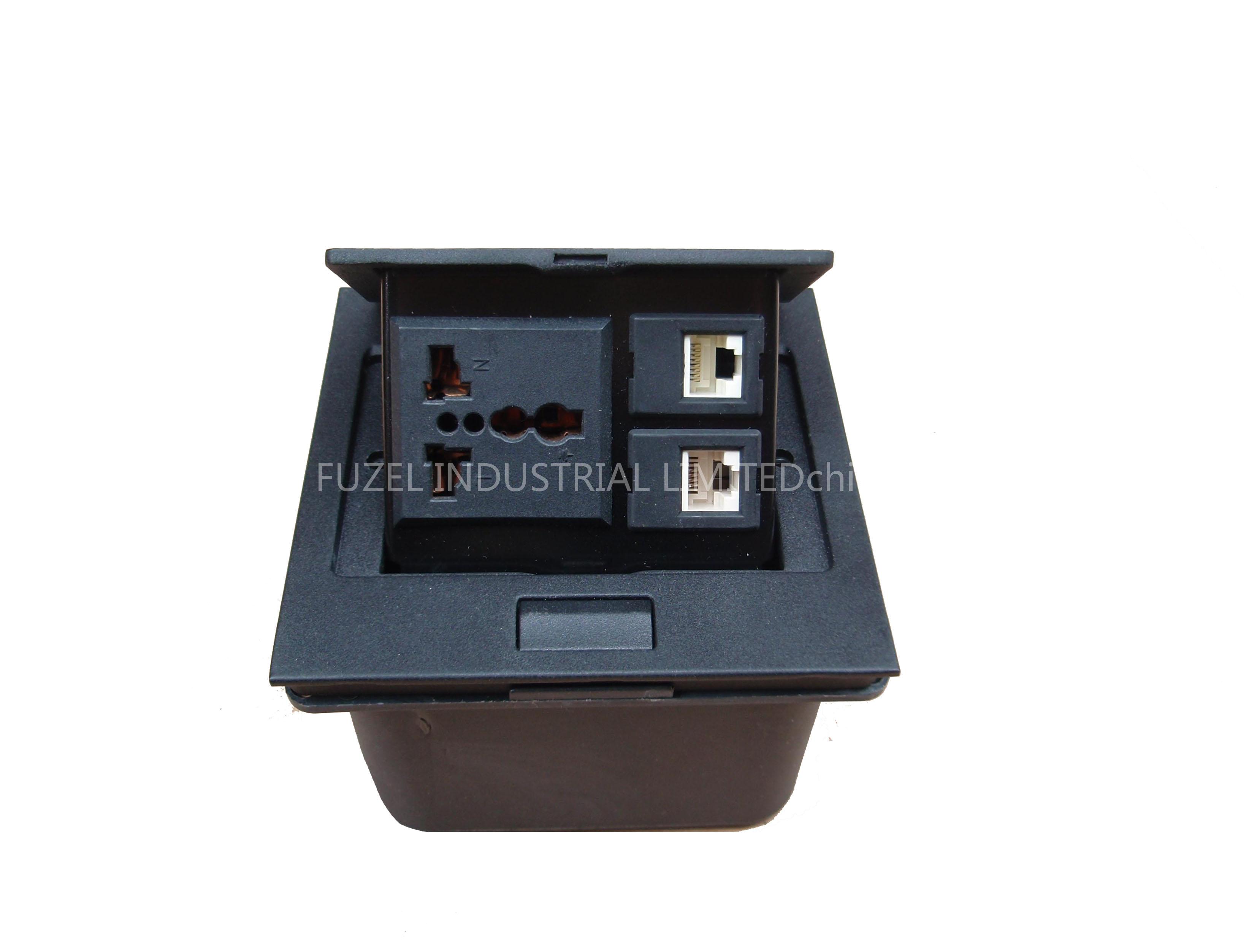 FZW-A001C-BK Furniture Socket