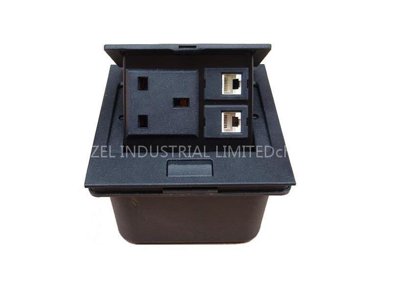 FZW-A001C-BK(B) UK Desktop Sockets