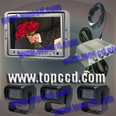 DC11~32V wide voltage 7inch vehicle rear view monitor system with CCD Camera