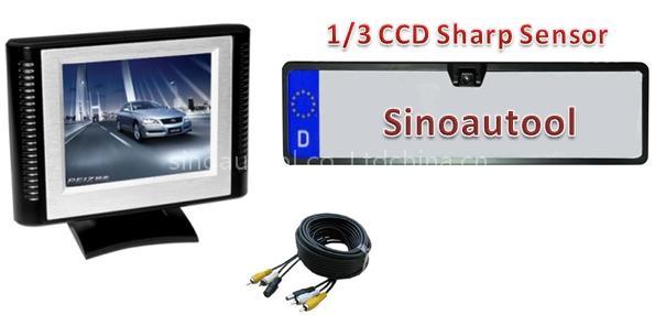 2,5 Inch rear view System with License plateCamera