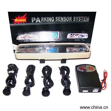 Wireless Rearview Mirror Parking Sensor Kit