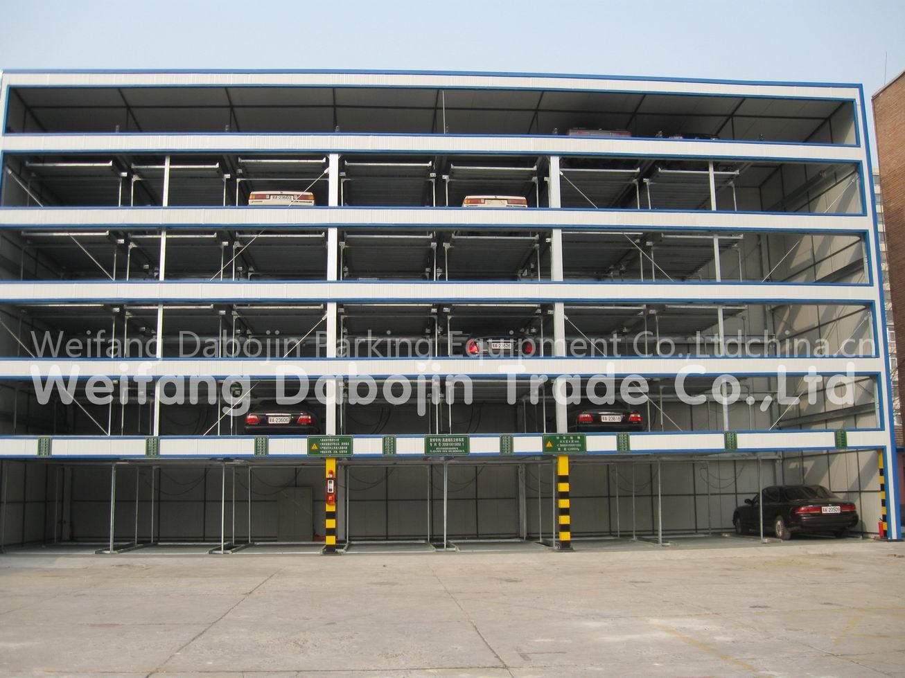 cross-sliding parking system
