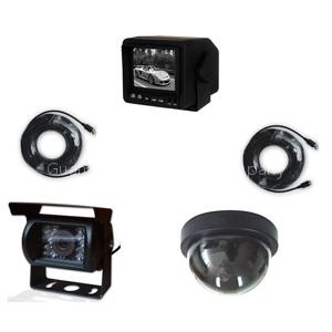 Bus rearview&surveillant system