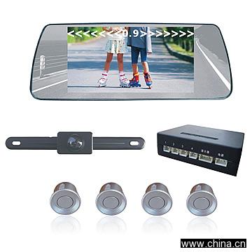 6" Car Rearview TFT LCD Monitor with Parking Sensor System