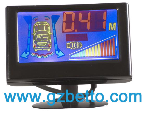 LCD parking sensors