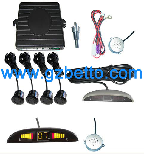 Car LED parking sensor system