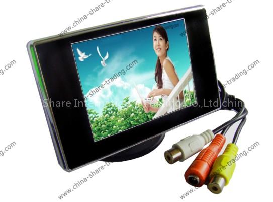 3.5 inch LCD TFT Rectangle Rearview Monitor
