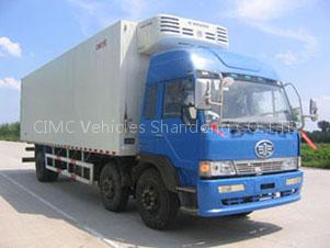 refrigerated and insulated truck