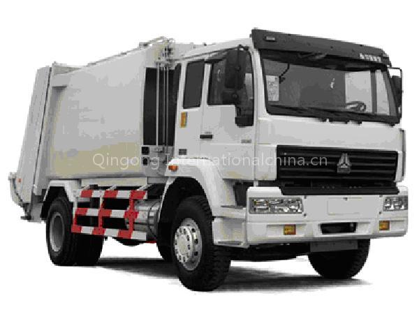 HOWO 4×2 Compressed Garbage Truck
