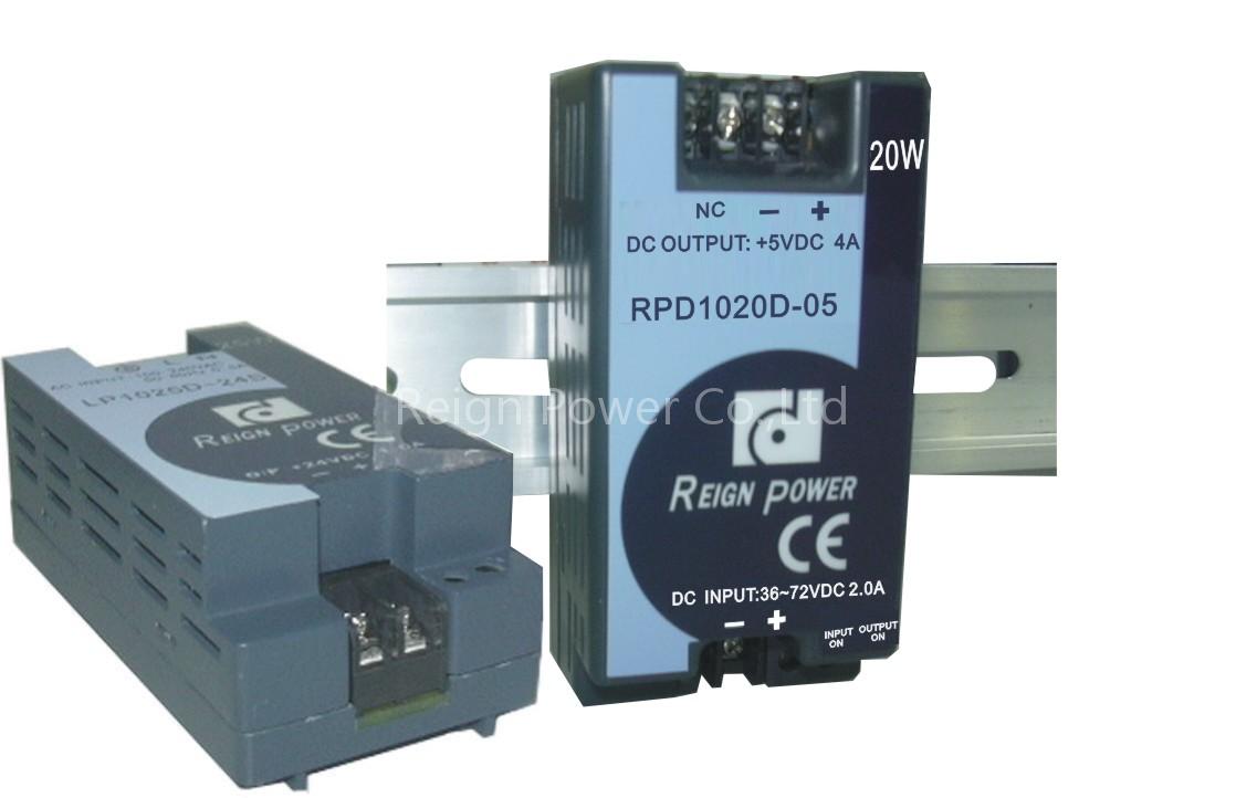 Din Rail DC/DC Power Supply RPD1020D-05
