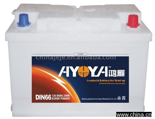Dry Charged Lead Acid Battery for Start Up