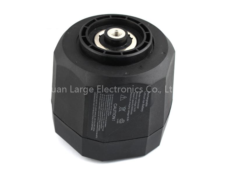 lithium-ion battery pack for rechargeable lighting