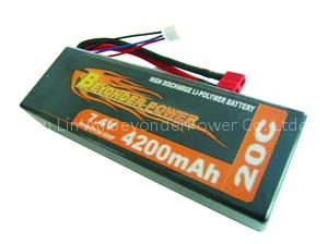lipo battery pack 4200mAh for RC Model
