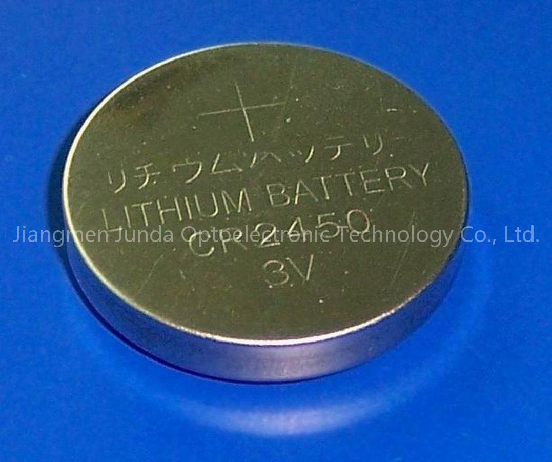lithium button battery CR2450