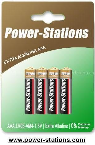 Alkaline Battery 1.5V LR03