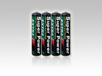 R03 dry battery with carbon type