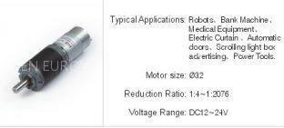 Geared Motors EL32P-3A
