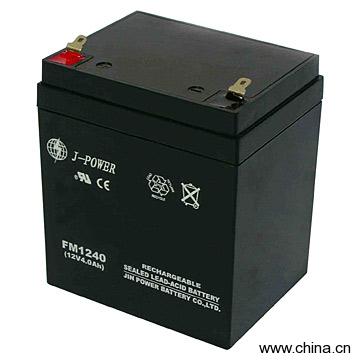 Sealed Lead-Acid Battery (12V, 4Ah)