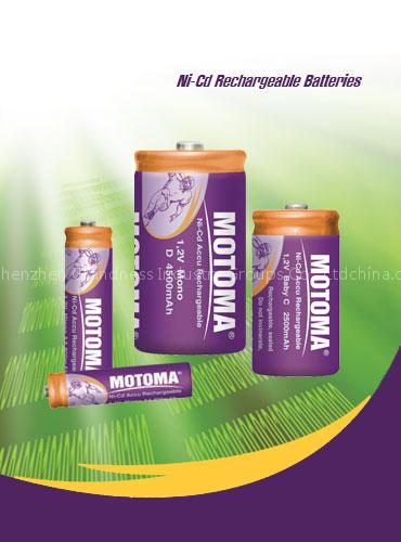 Ni-Cd Rechargeable Battery